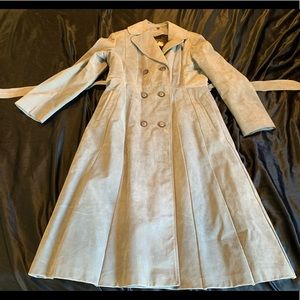 Vintage Suede/leather coat, size Large